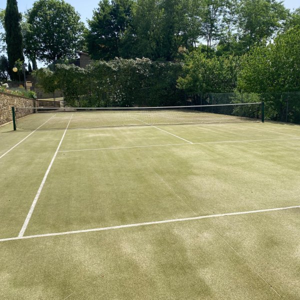 Having a Tennis court is a delight