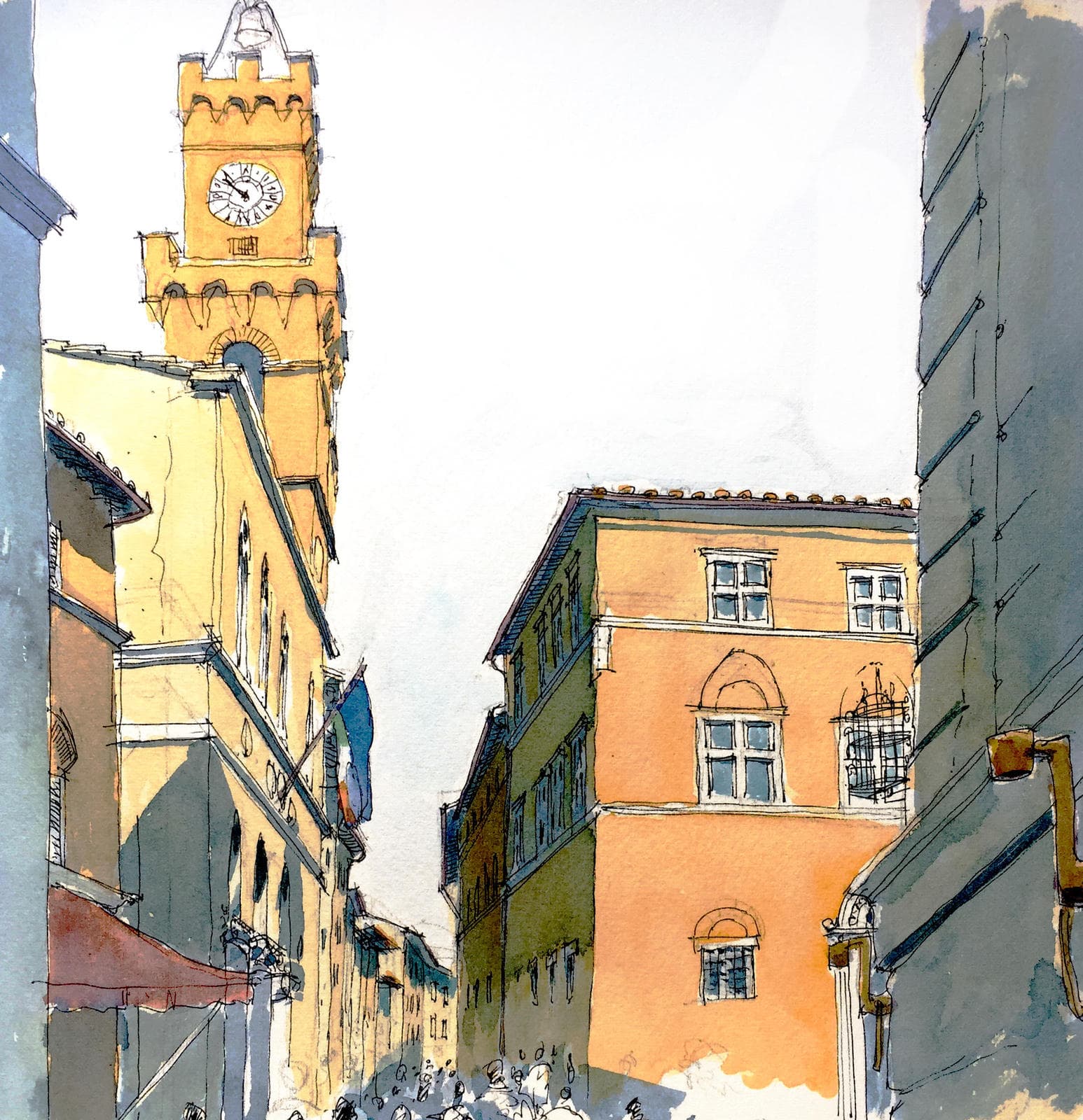 Visiting Pienza