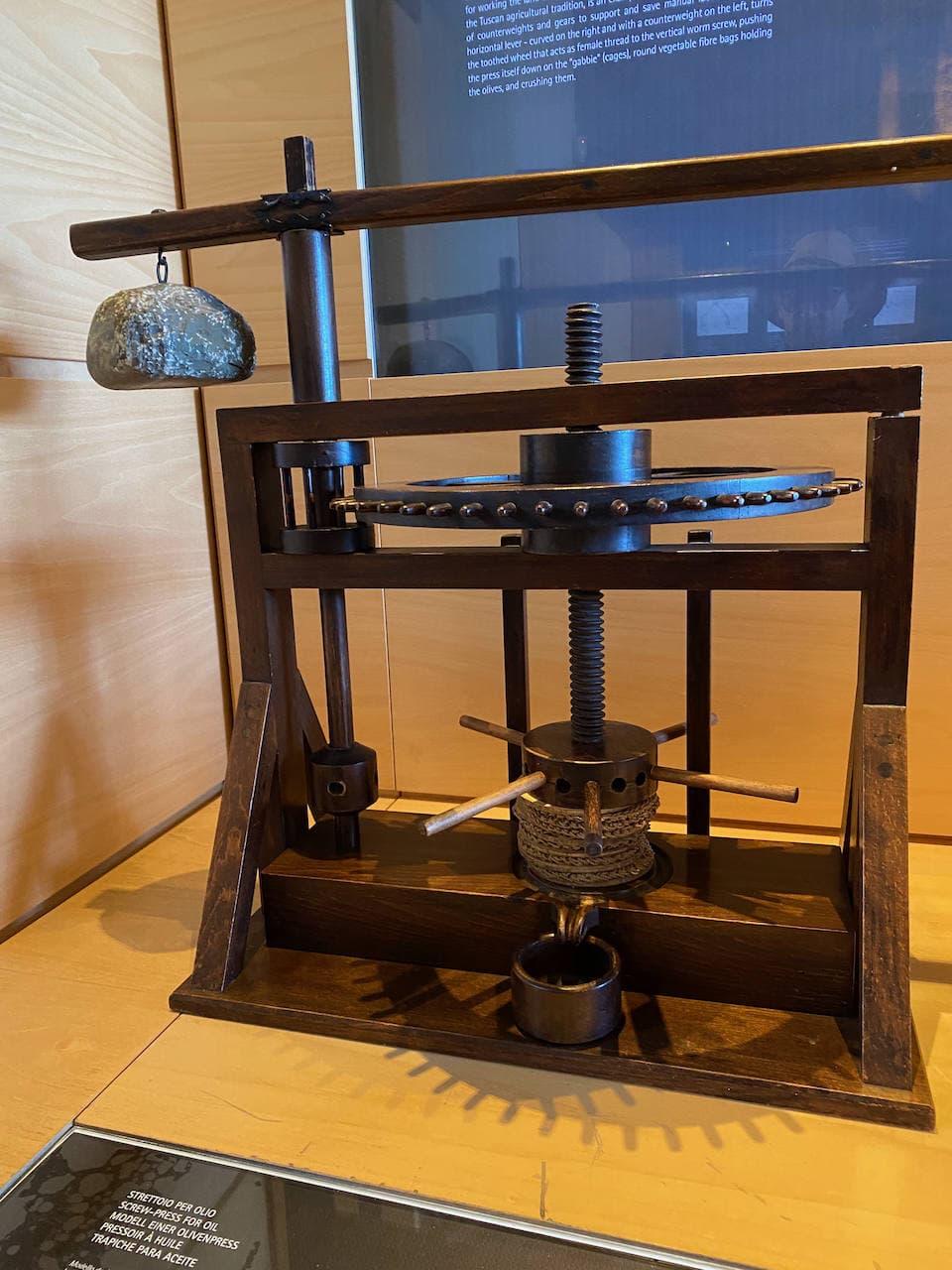 One of the models in the Leonardo museum in Vinci models-in-vinci-leonardo-museum