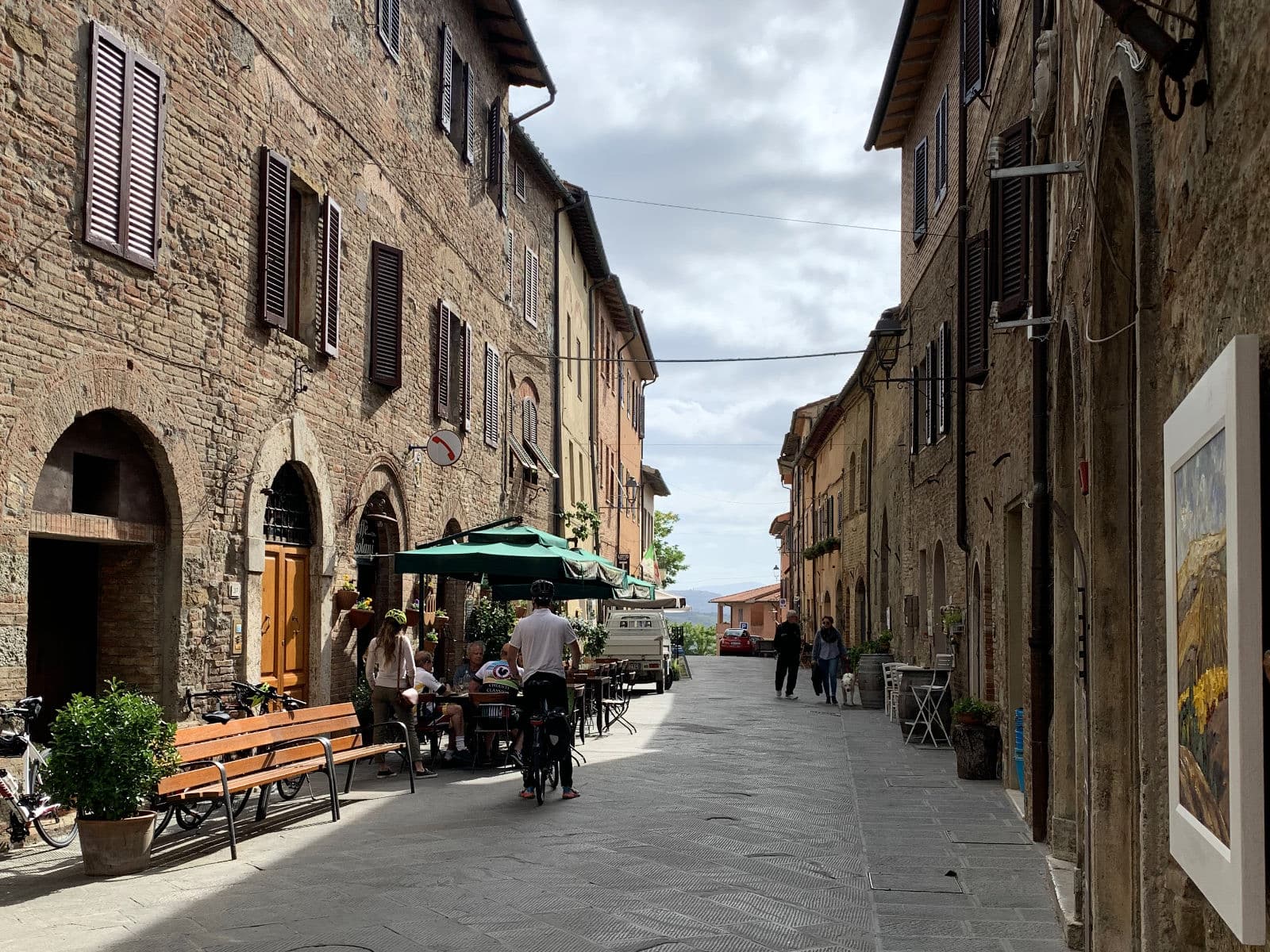 Casole is where I grew up and it's one of the most beautiful villages in Tuscany siena-casole