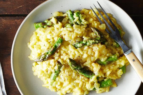 Spring Vegan Risotto risotto