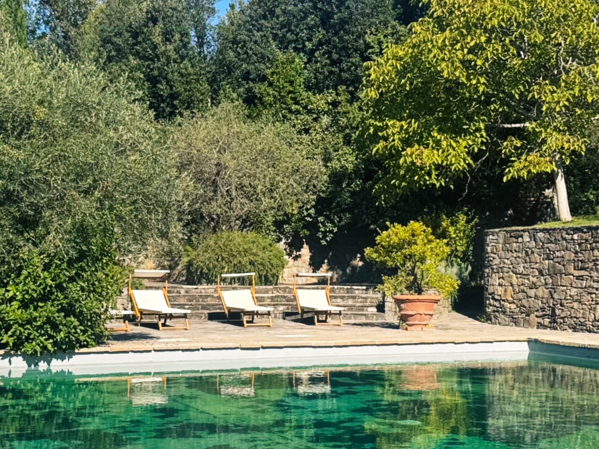 The pool in Borgo Rinnovato was still looking lovely borgo-rinnovato10