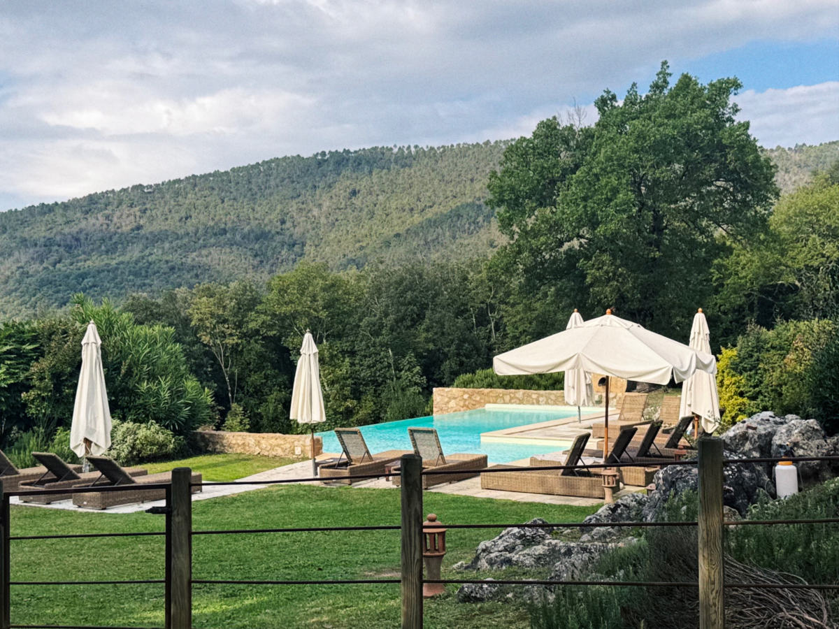 The pool at Pipistrelli looking lovely pipistrelli3