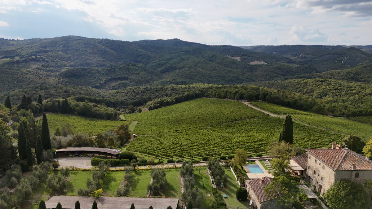 Aerial view of Podere Castello podere-castello34